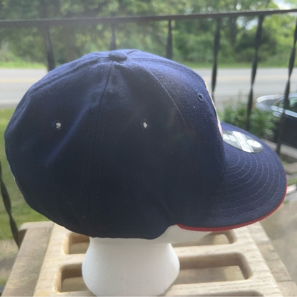 Vintage New Era 59Fifty Little League World Series 2001 Hat Fitted 7 1/4 USA - Picture 7 of 10